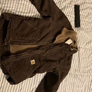 XS Sherpa lined carhartt jacket